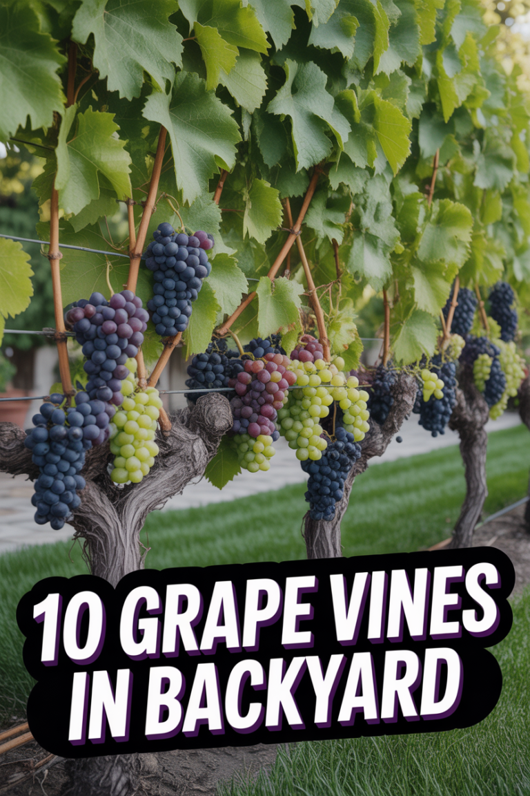 🍇 10 Grape Vines In Backyard