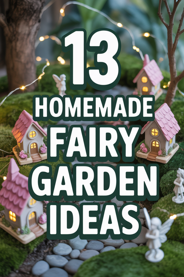 🧚‍♀️ 13 Homemade Fairy Garden Ideas