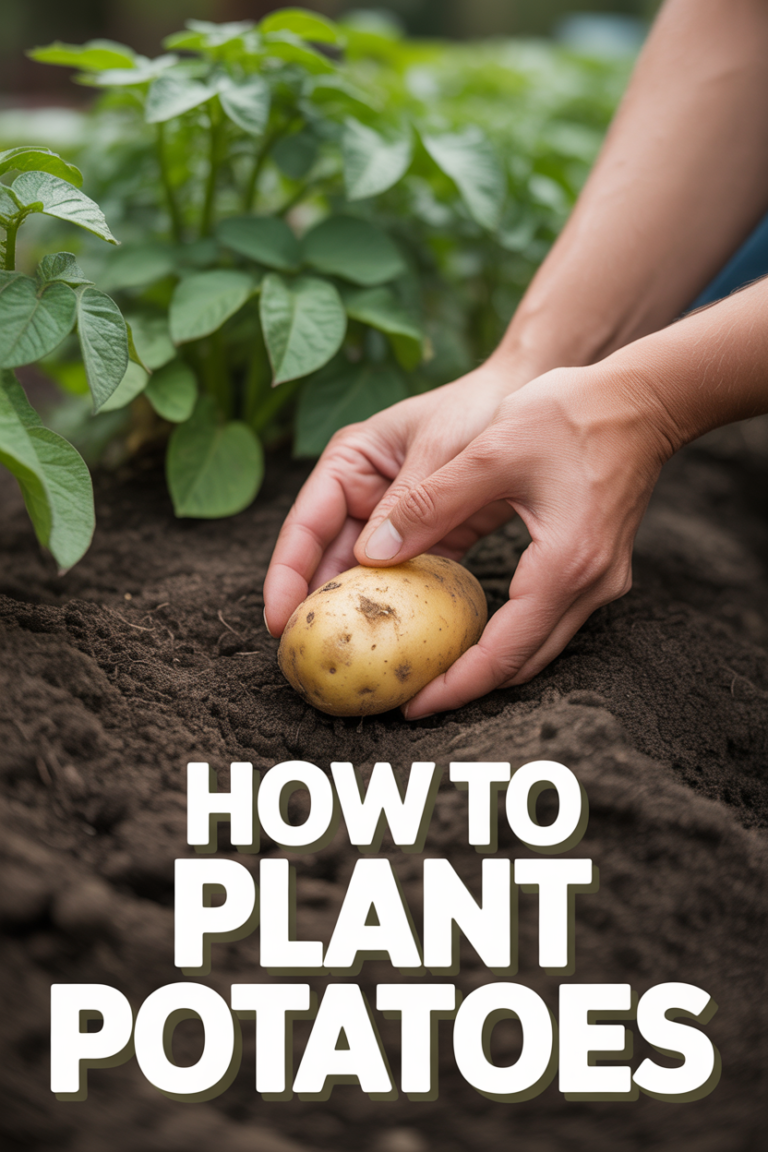 🌱 How To Plant Potatoes