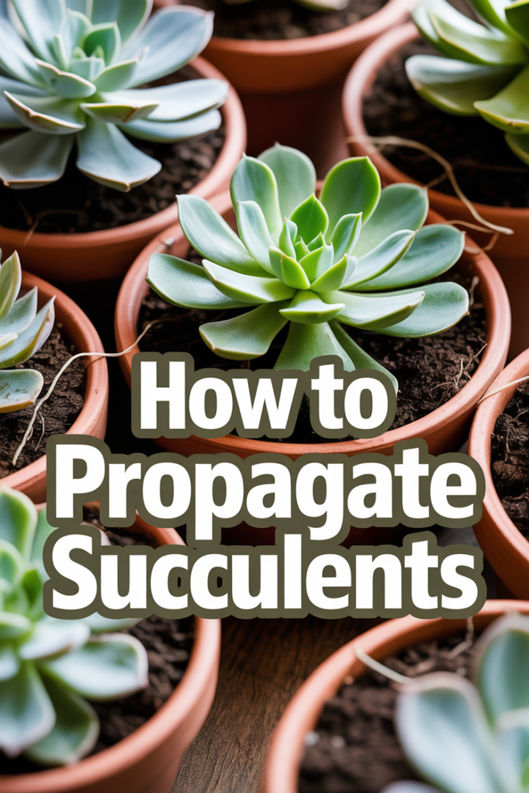 🌱 How To Propagate Succulents