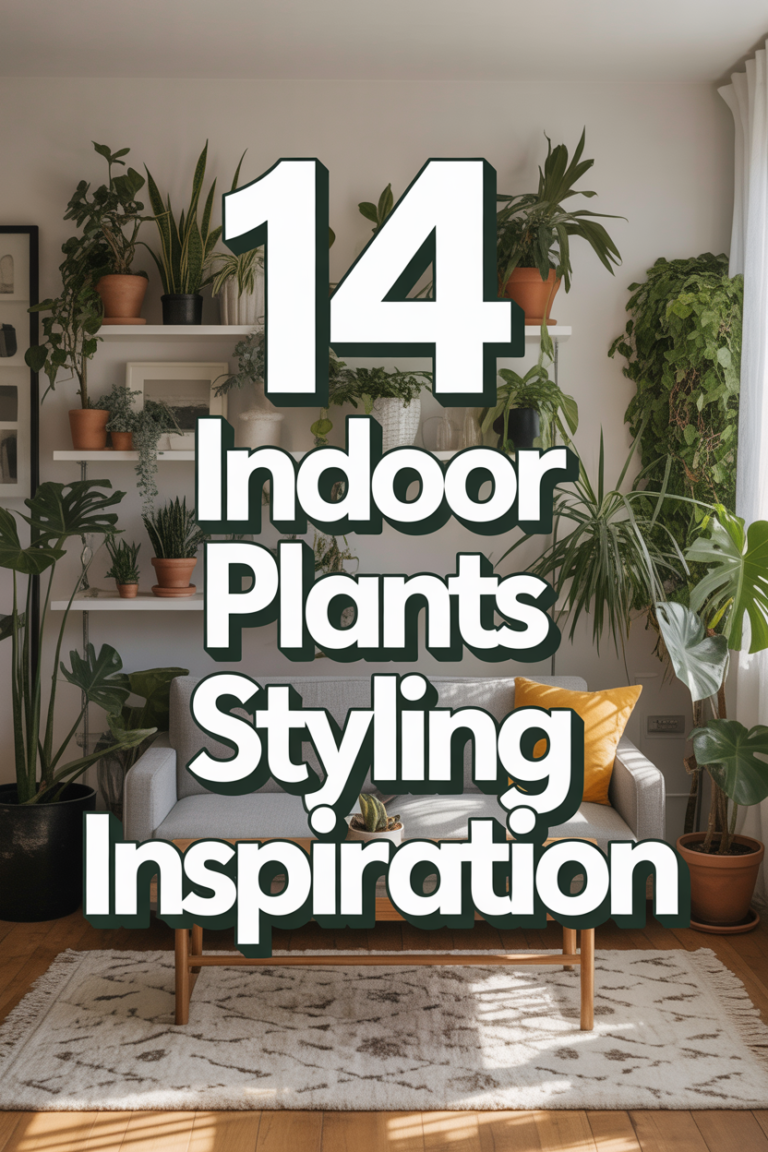 🌱 14 Indoor Plants Styling Inspiration