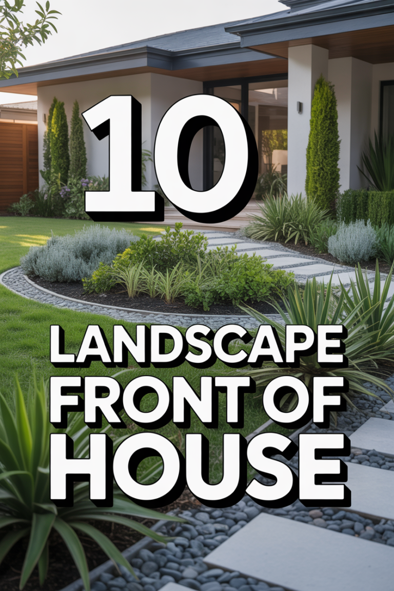 🌱 10 Landscape Front Of House
