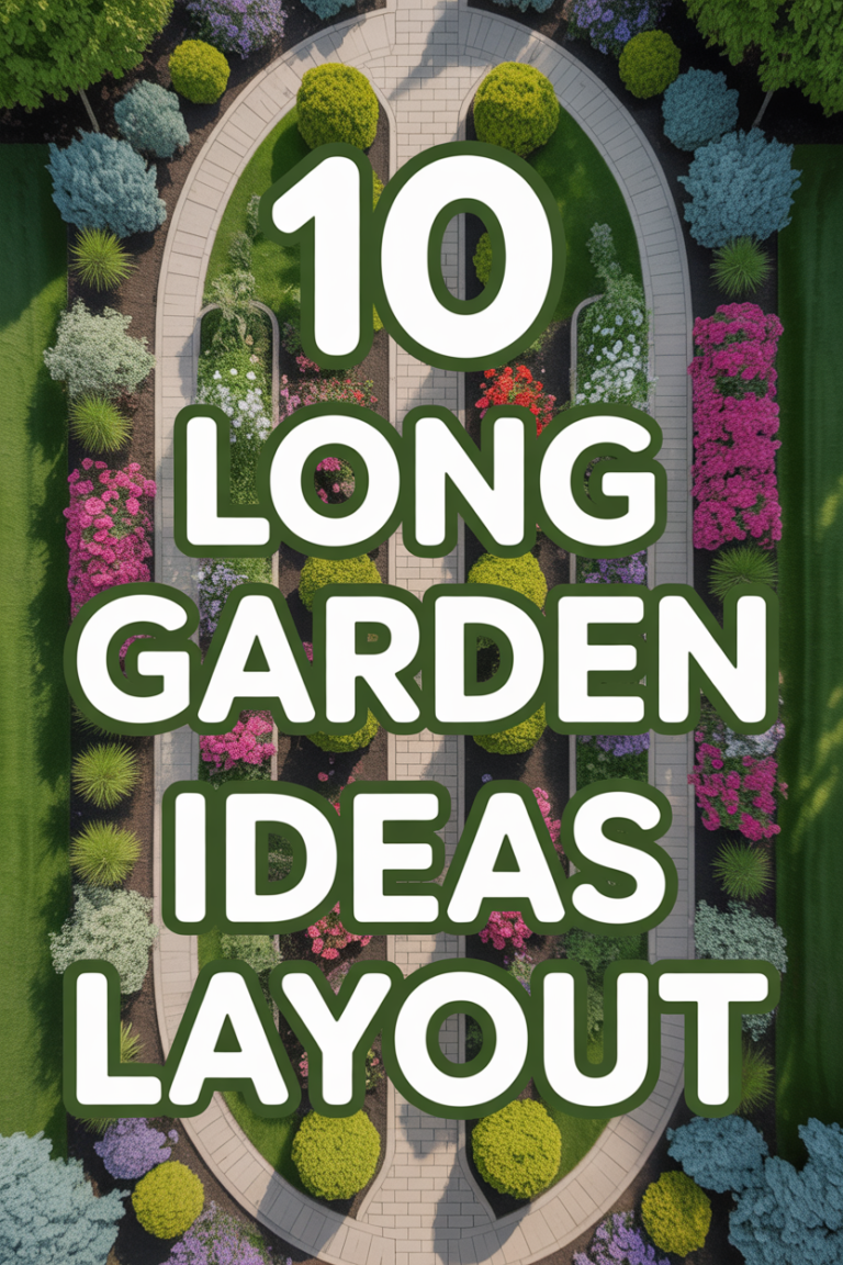 🌱 10 Long Garden Ideas Layout