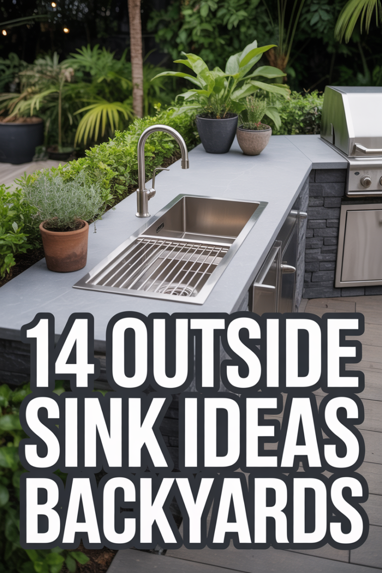 🛂 14 Outside Sink Ideas Backyards