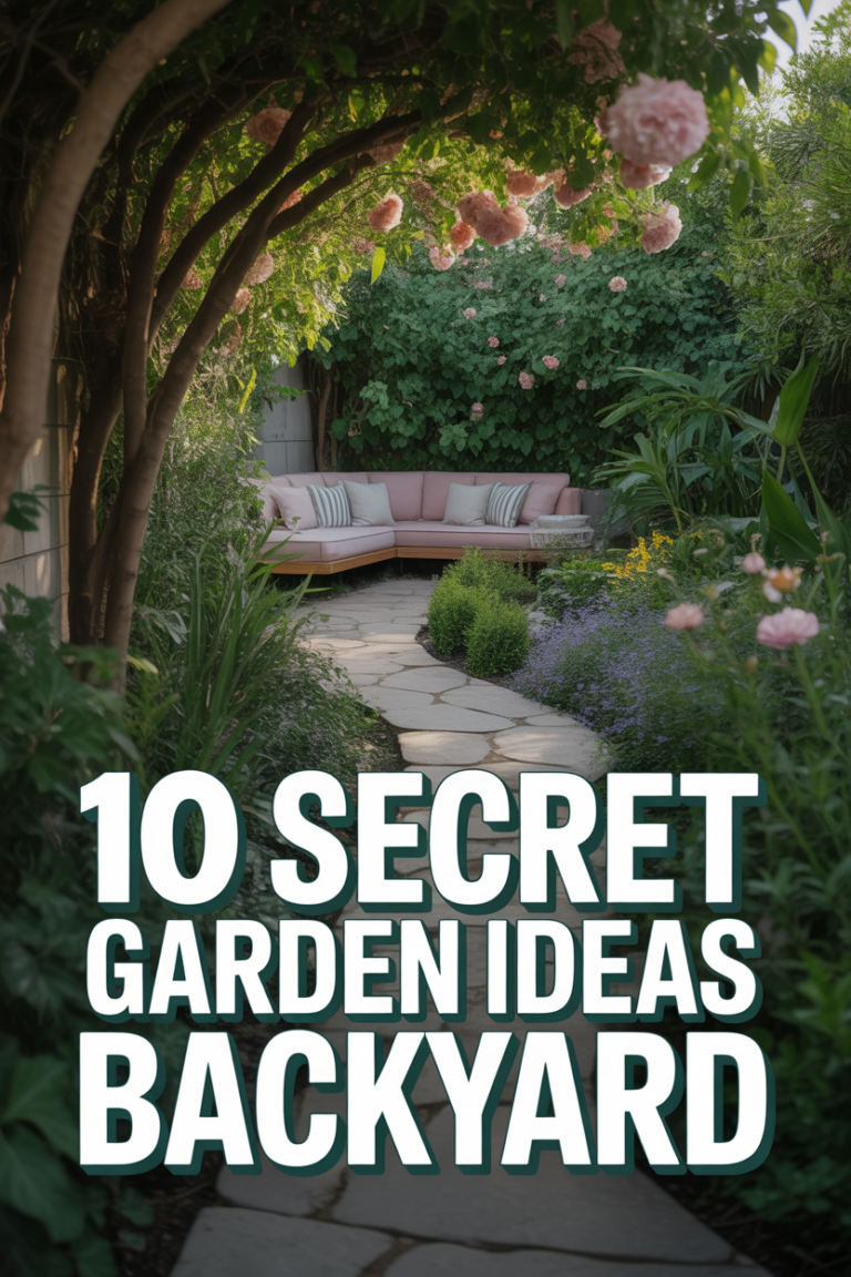 🌿 10 Secret Garden Ideas Backyard