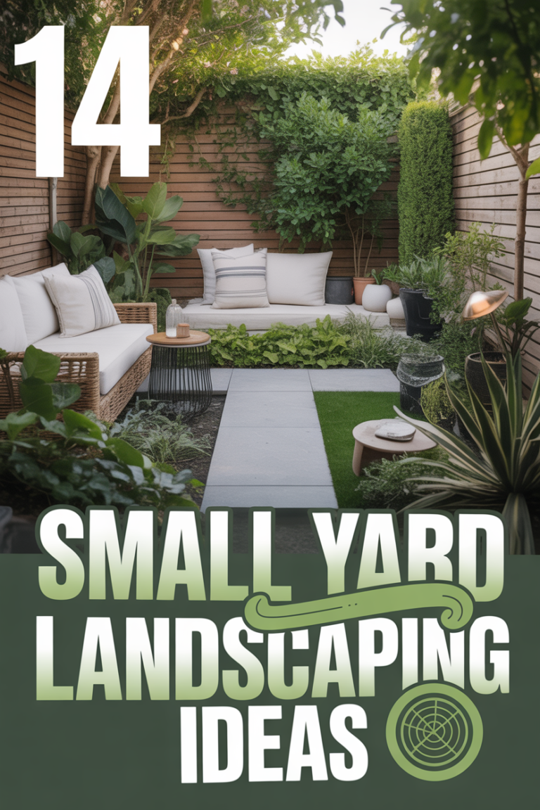 🌱 14 Small Yard Landscaping Ideas
