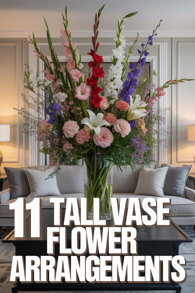 🌸 11 Tall Vase Flower Arrangements