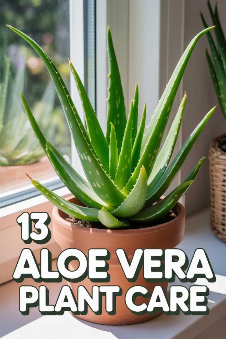 🌿 13 Aloe Vera Plant Care