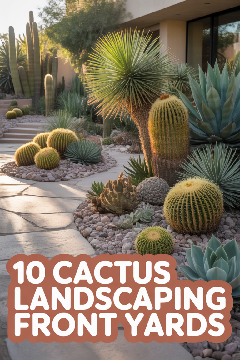 🌵 10 Cactus Landscaping Front Yards