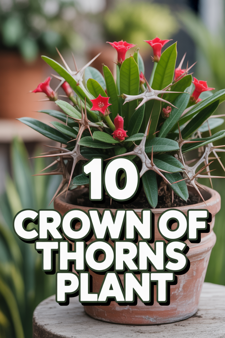 🌵 10 Crown Of Thorns Plant