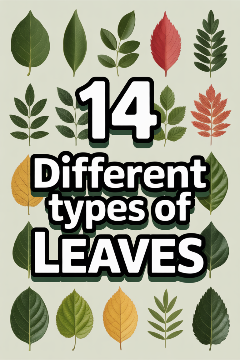 🌿 14 Different Types Of Leaves