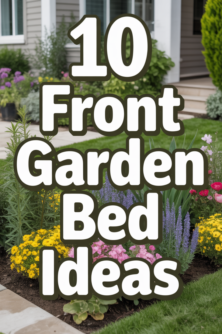 🪴 10 Front Garden Bed Ideas