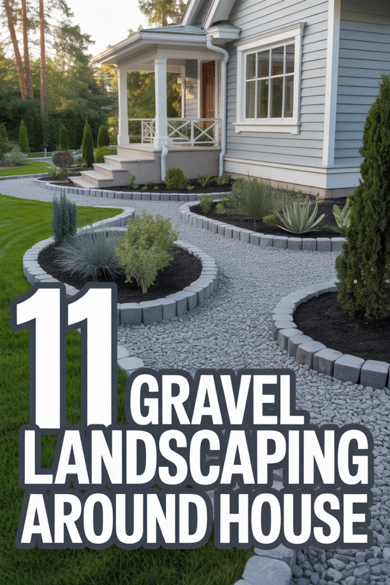 🦾 11 Gravel Landscaping Around House