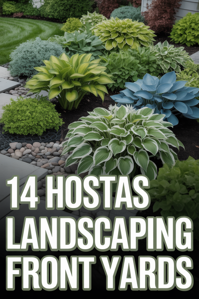 🌱 14 Hostas Landscaping Front Yards