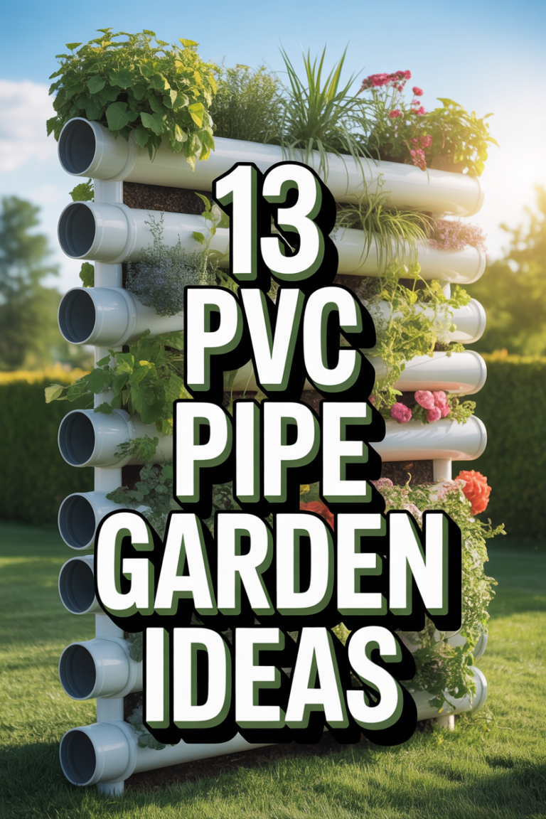 🌱 13 PVC Pipe Garden Ideas