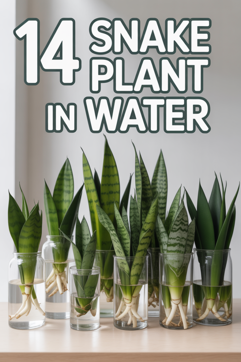 🐍 14 Snake Plant In Water
