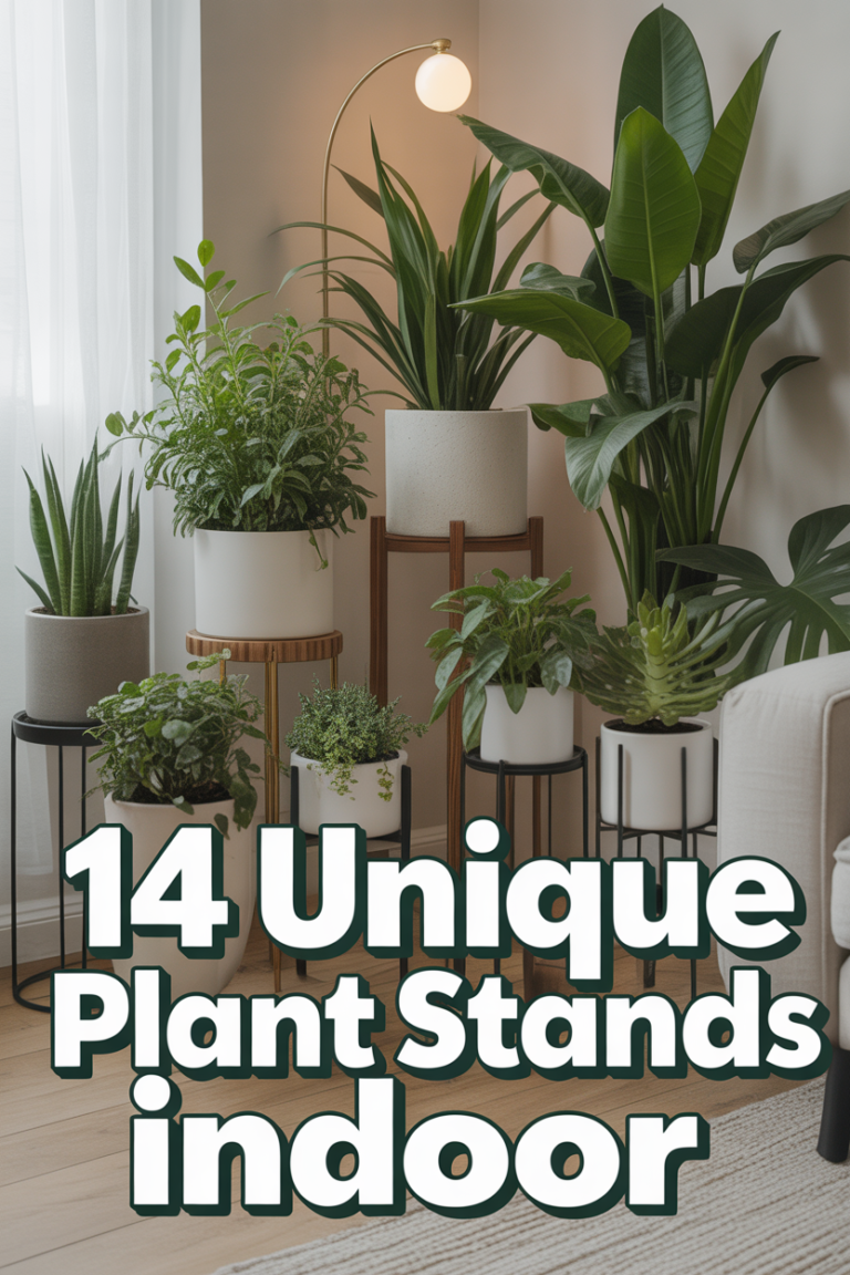 🪴 14 Unique Plant Stands Indoor